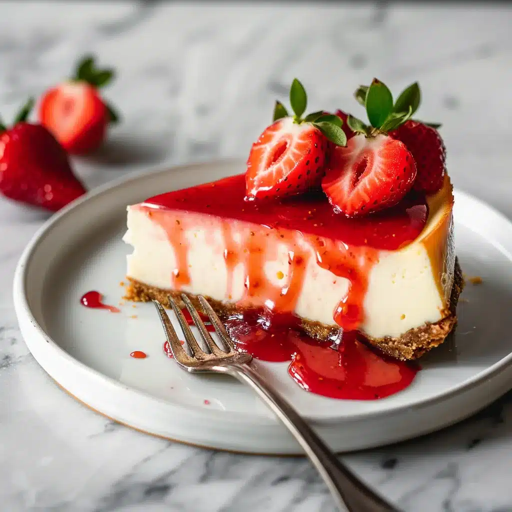 Menumaisonstrawberry cheesecake featured