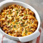 Cheeseburger Casserole Facile à Préparer