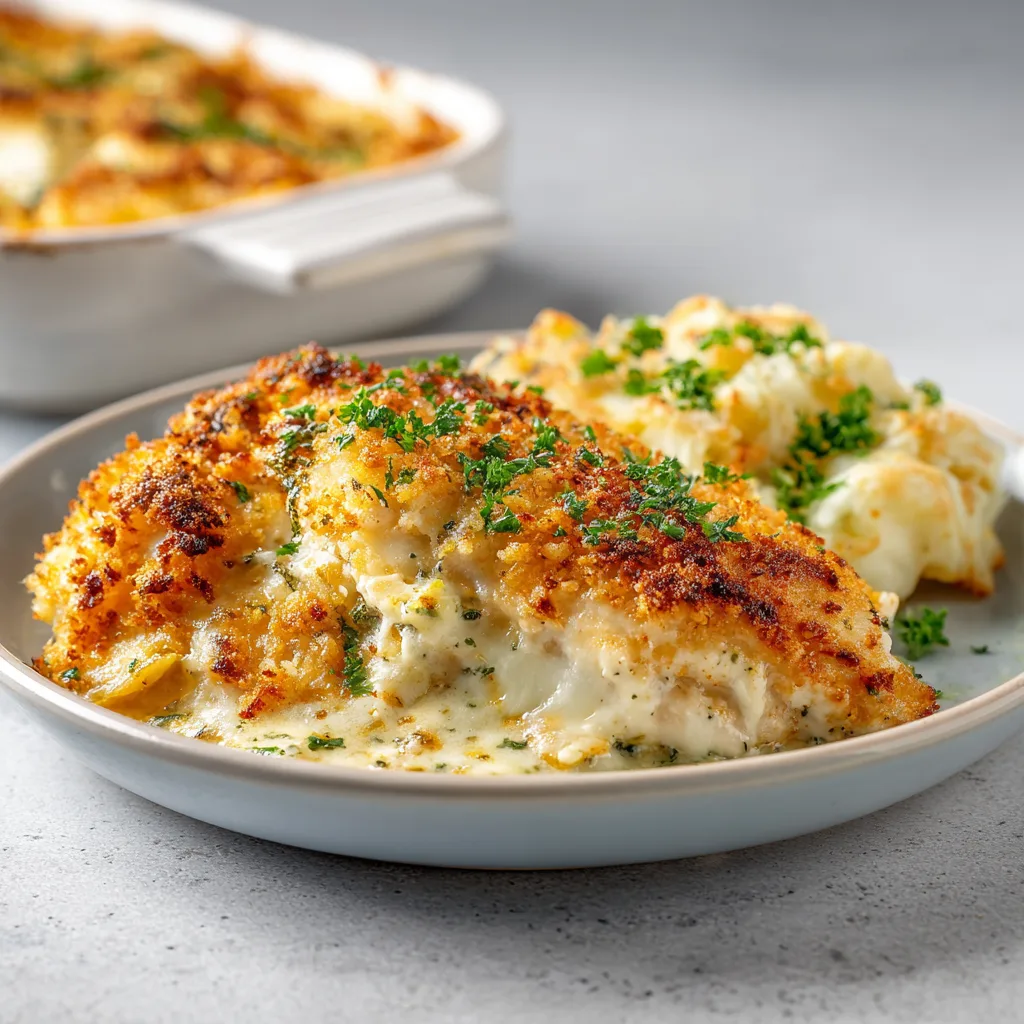 Vue rapprochée de la croûte dorée et épicée