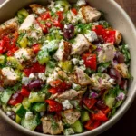 Salade de Poulet Méditerranéenne