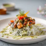 Poulet et Riz à la Sauce Verte Péruvienne 12 Poulet et Riz à la Sauce Verte Péruvienne