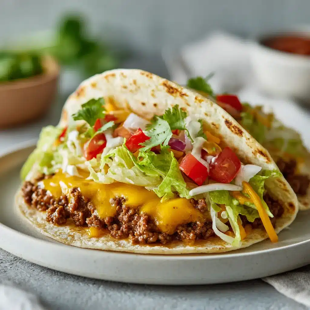 Big Mac Smash Burger Taco : Recette Ultime