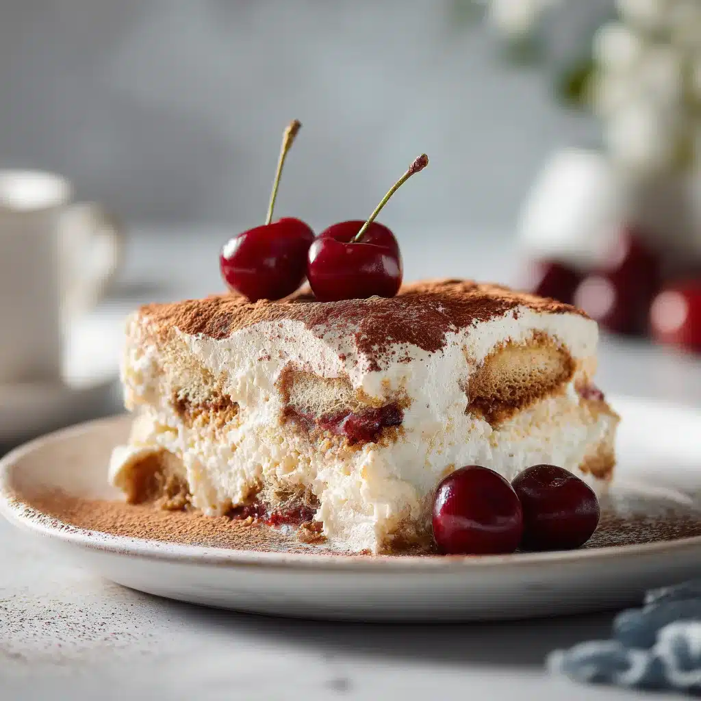 Cherry Tiramisu : Recette Gourmande Faite Maison