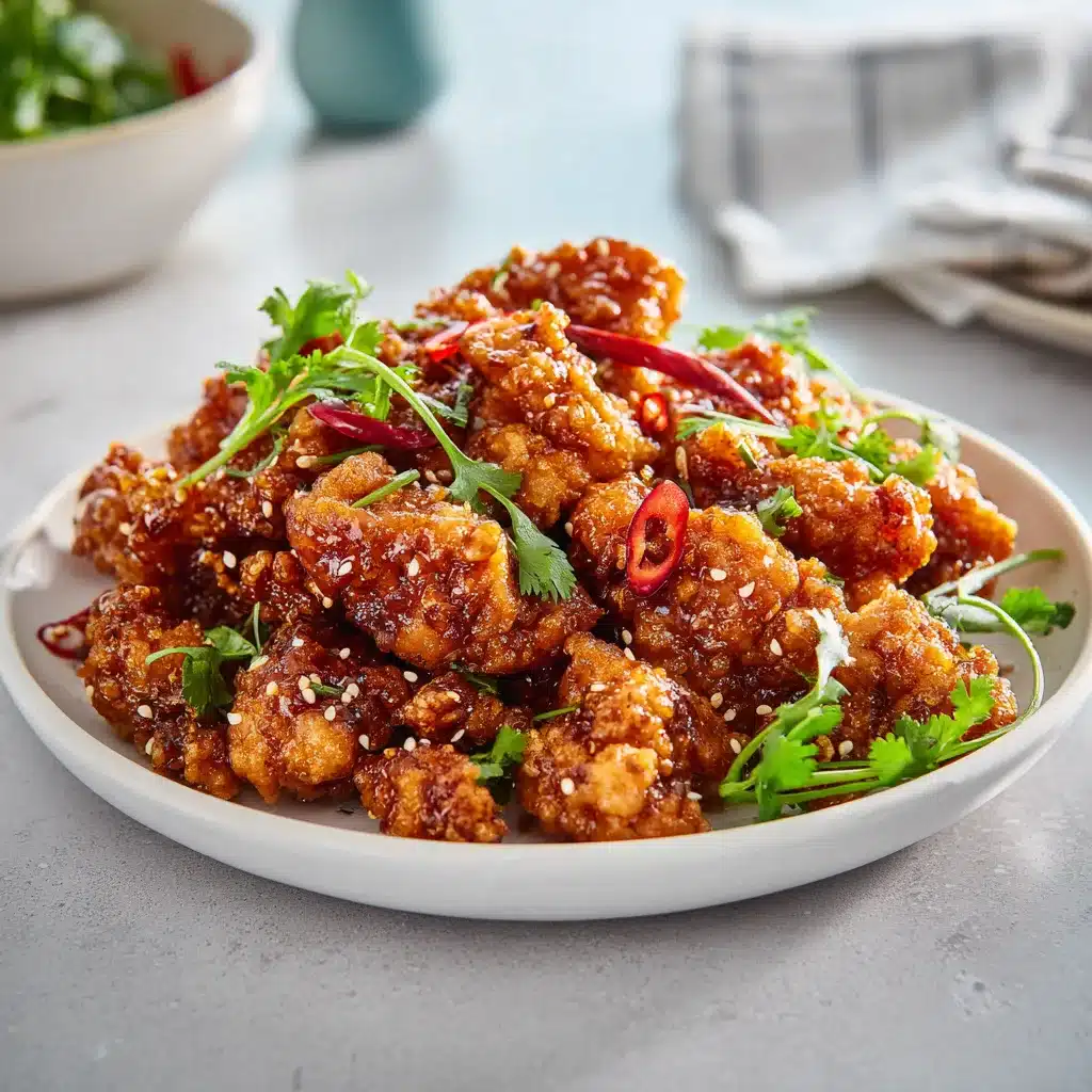 Poulet au Miel Piquant et Cornflakes : Recette Croustillante au Four