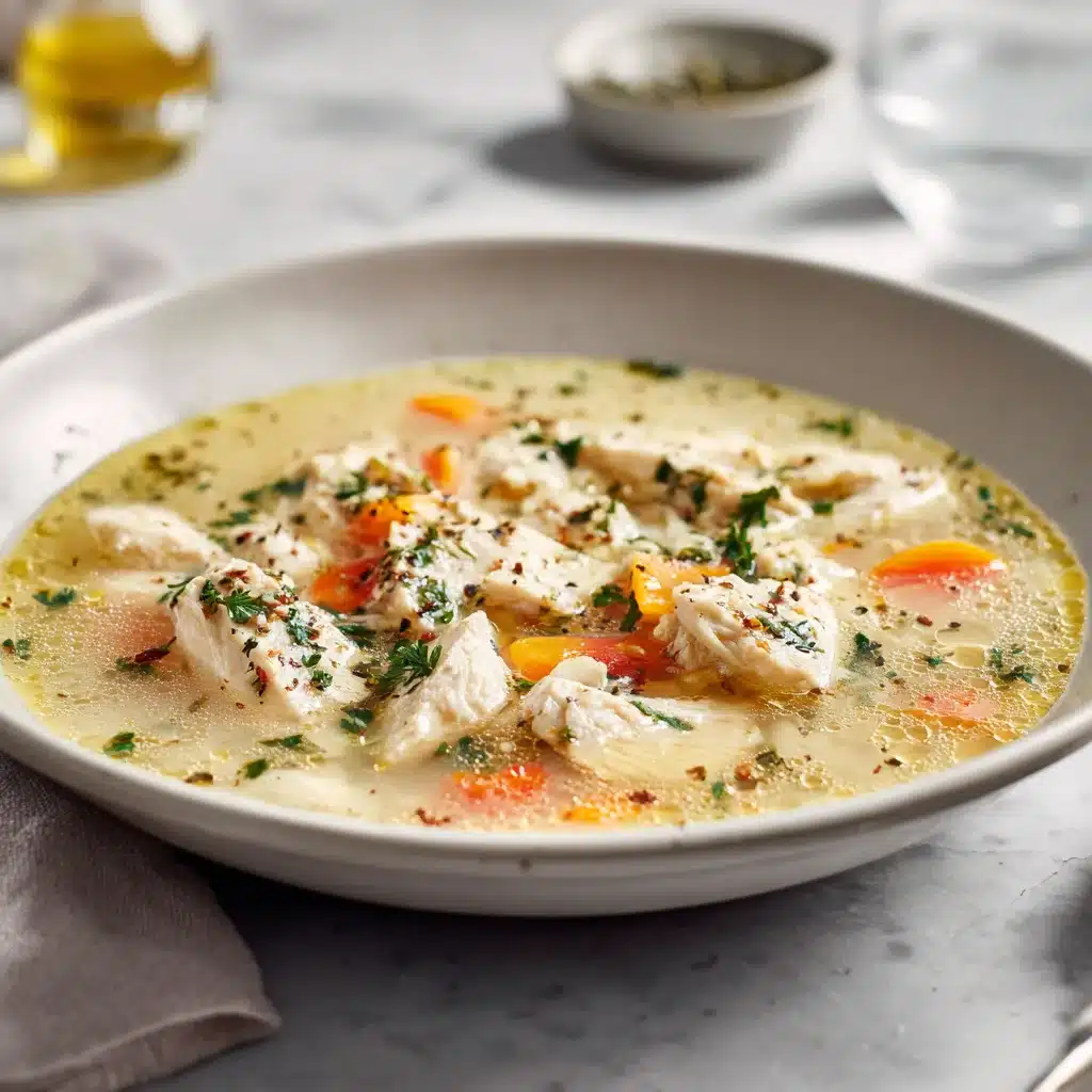 Soupe au poulet et au citron grecque (Avgolemono) : La recette authentique