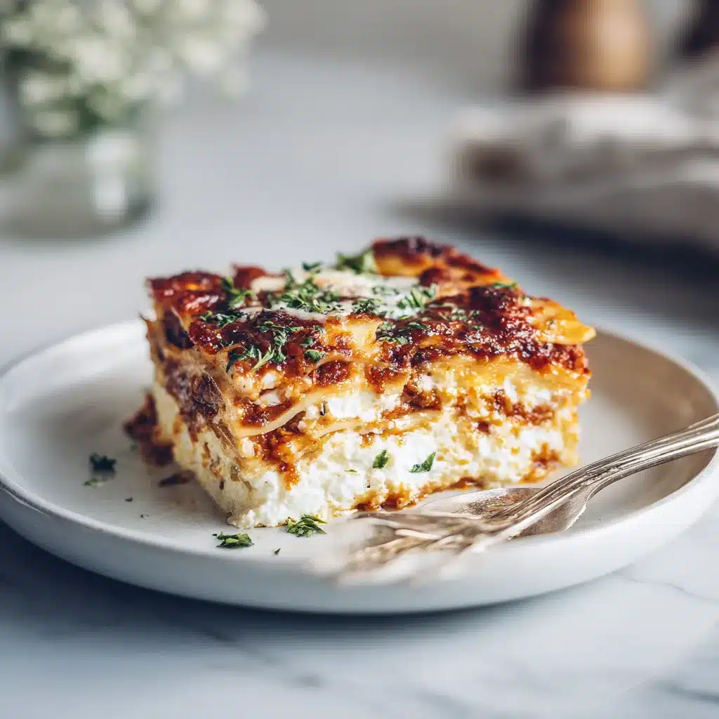 Lasagne classique à la ricotta : la recette traditionnelle