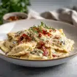 Ravioli crémeux à la toscane : une recette gourmande
