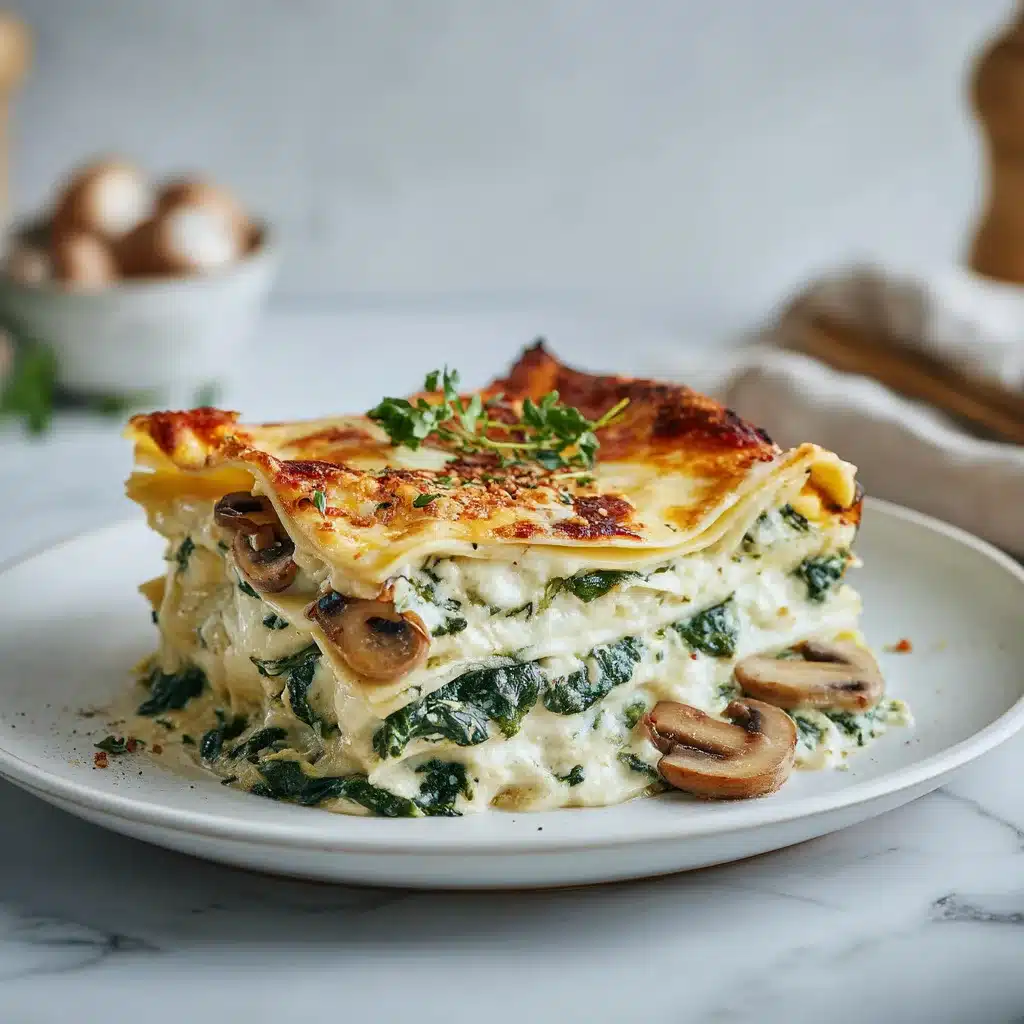 Lasagne aux champignons et épinards : La recette végétarienne ultime