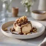 Mousse au Beurre de Cacahuète Végane au Ganache Chocolat