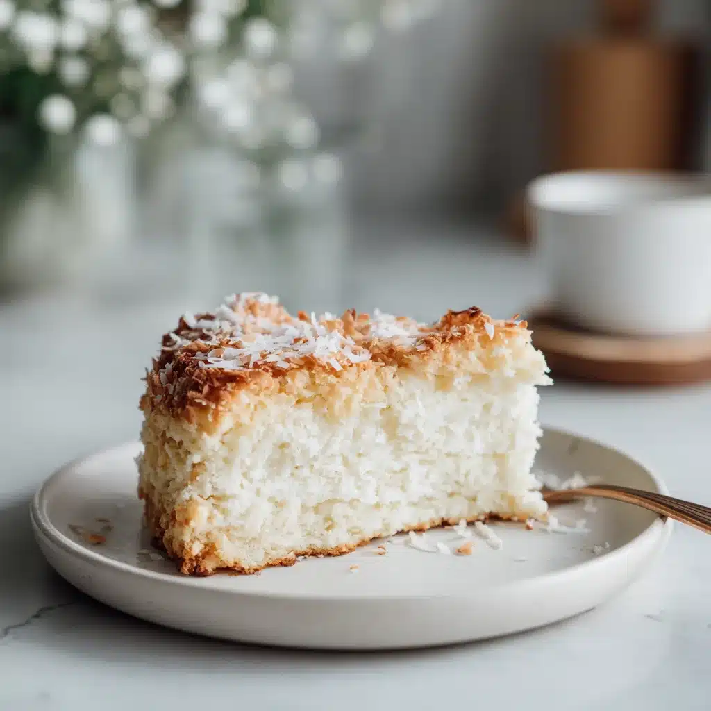 Coconut Cloud Cake Recipe : Gâteau Nuage à la Noix de Coco