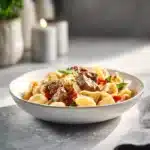 Boeuf crémeux et coquillettes : la recette réconfortante ultime