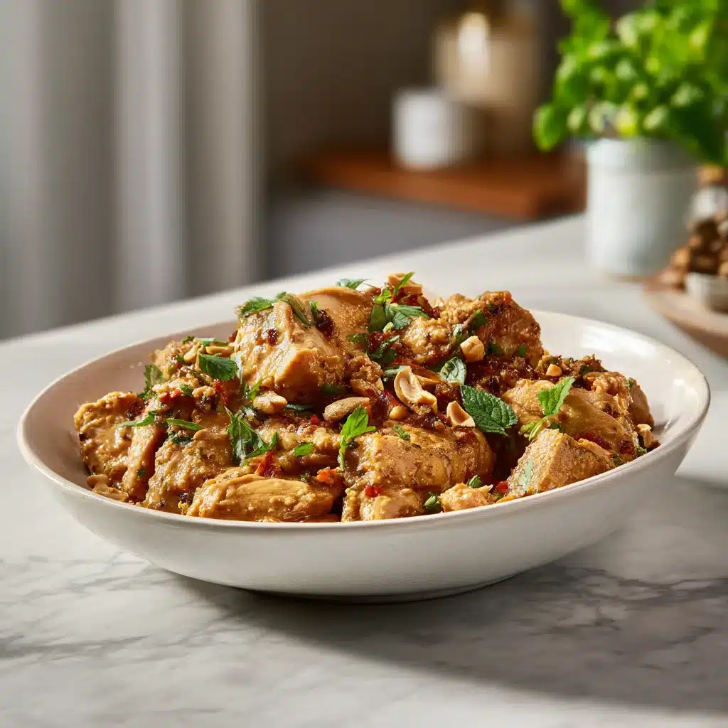 Slow Cooker Peanut Chicken : La Meilleure Recette Crémeuse