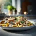 Slow Cooker Chicken Stroganoff : Recette Facile et Crémeuse