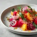 Salade de betteraves marinées : La recette saine et croquante