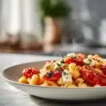 Roasted Tomato and Garlic Ricotta Pasta : Recette Crémeuse