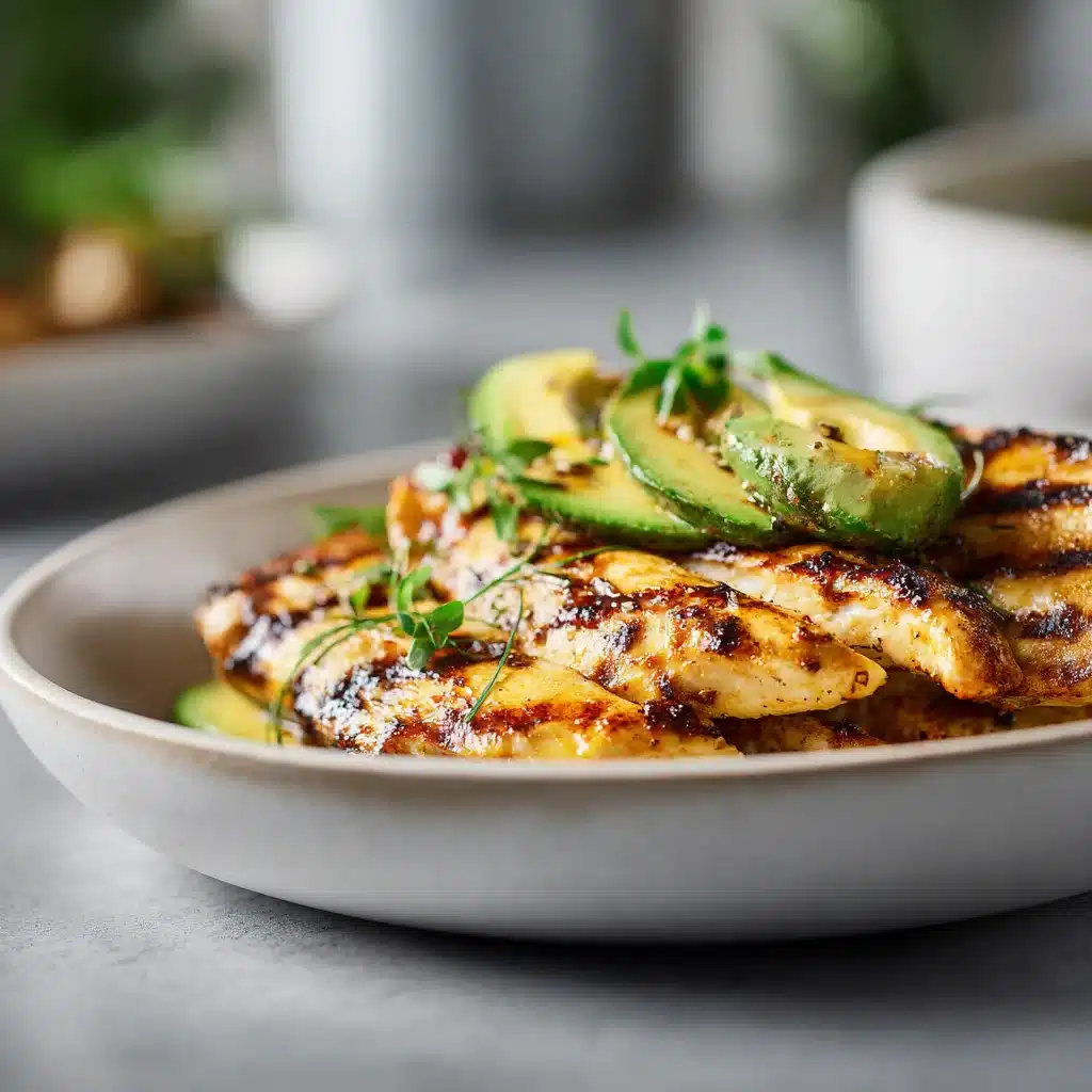 Grilled California Avocado Chicken : Recette Grillée et Saine