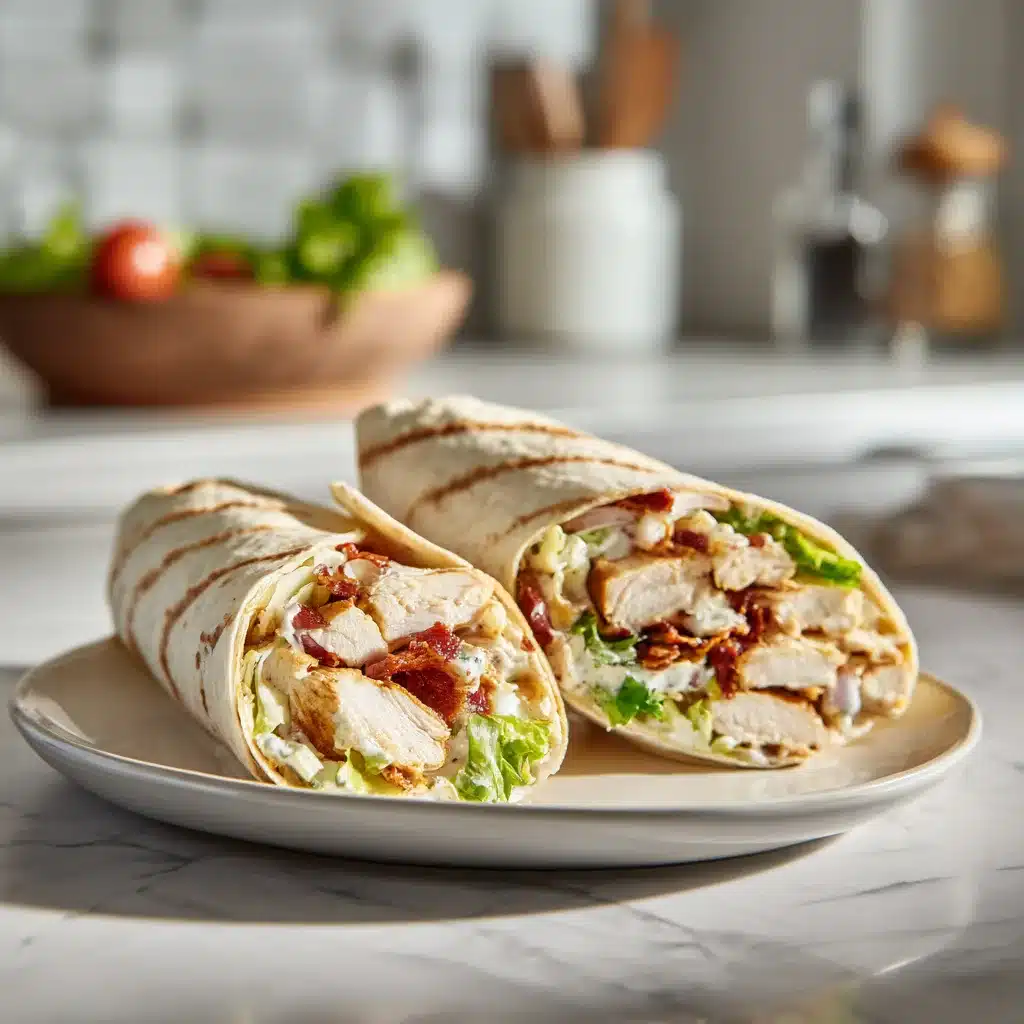 Chicken Ranch Wraps : La Recette Ultime et Croustillante