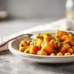 Curry de Patate Douce et Pois Chiches : Recette Onctueuse