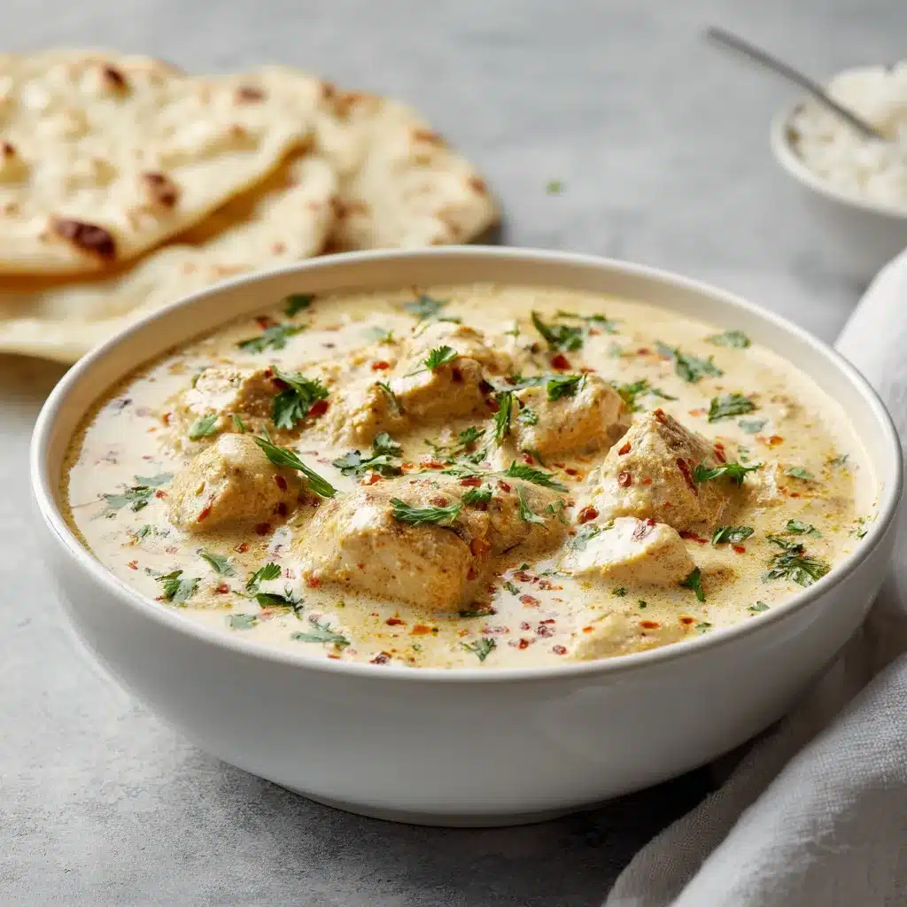 Poulet Korma avec Pain Plat ou Riz : La Recette Authentique