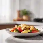 Légumes rôtis à l'ail et aux fines herbes