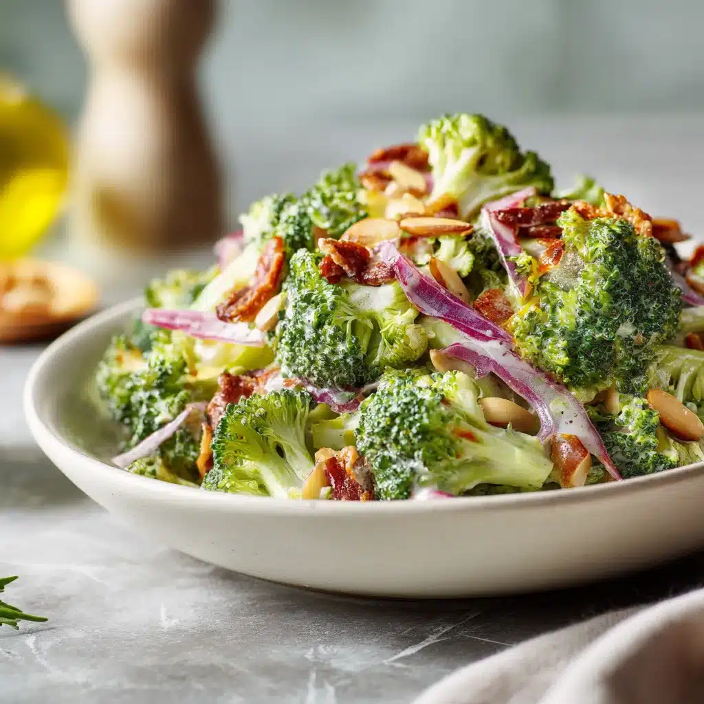 Salade de brocoli croquante et colorée : Recette gourmande