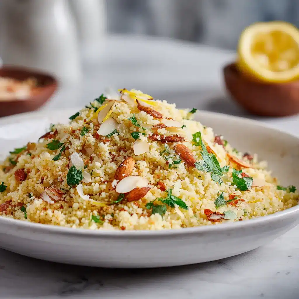 Couscous citron parmesan : recette facile et rapide