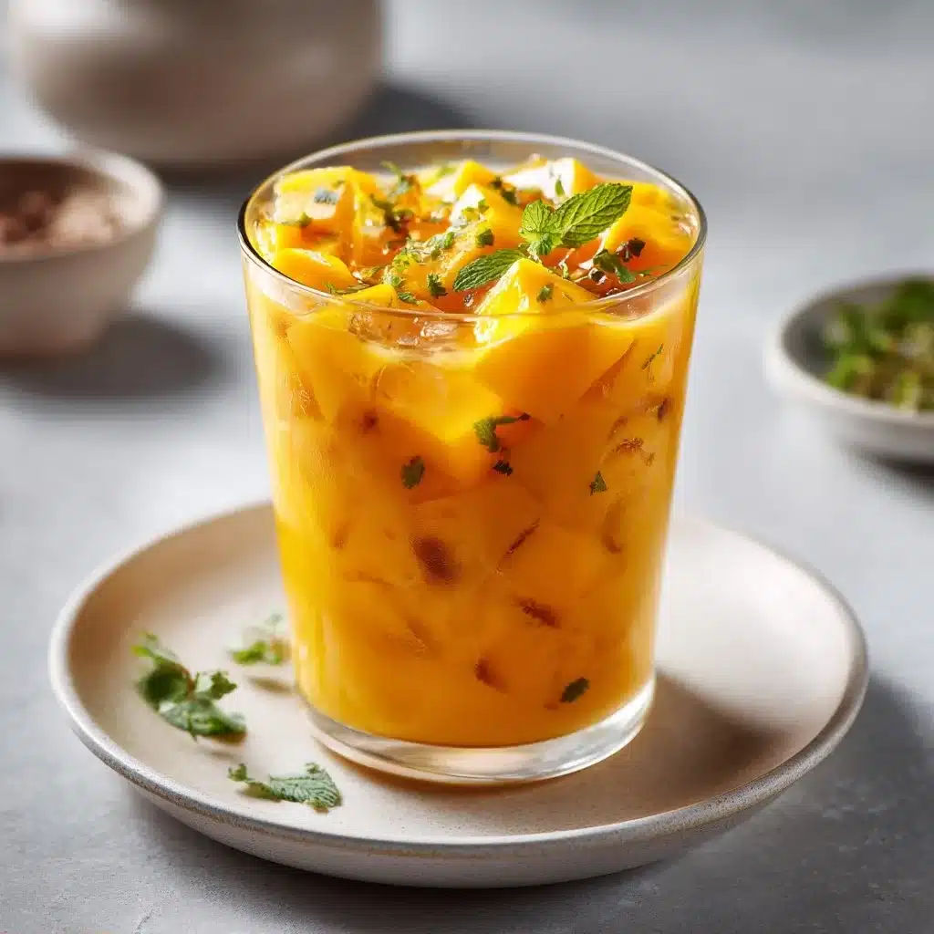 Thé Glacé Mangue Maison