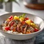 Hawaiian Chicken Bowl : recette saine et exotique