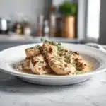 Poulet à la crème d'ail rapide à la poêle 3 Poulet à la crème d'ail rapide à la poêle