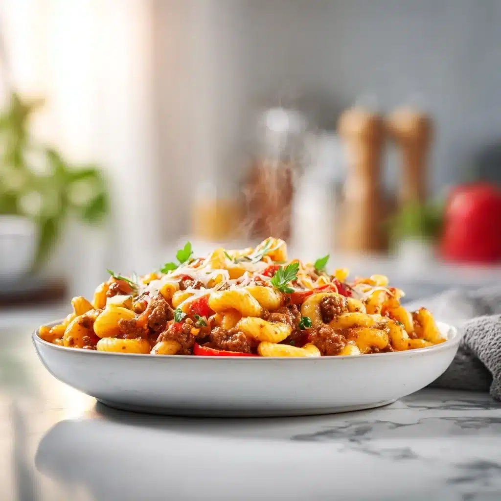 Cheeseburger Pasta : La Recette Crémeuse et Réconfortante