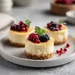 Mini Cheesecakes : Recette Inratable et Onctueuse en Individuel 3 Mini Cheesecakes : Recette Inratable et Onctueuse en Individuel