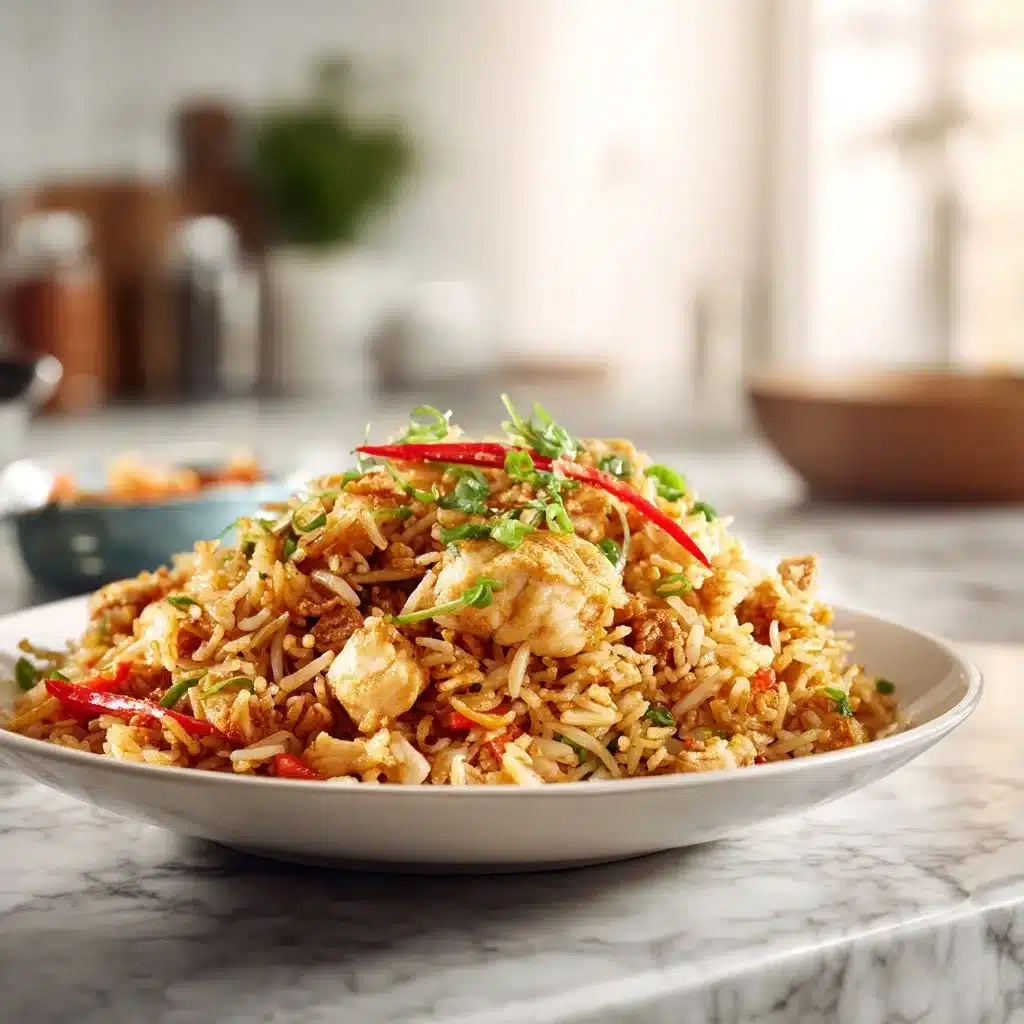 Riz sauté au poulet : La recette authentique et rapide