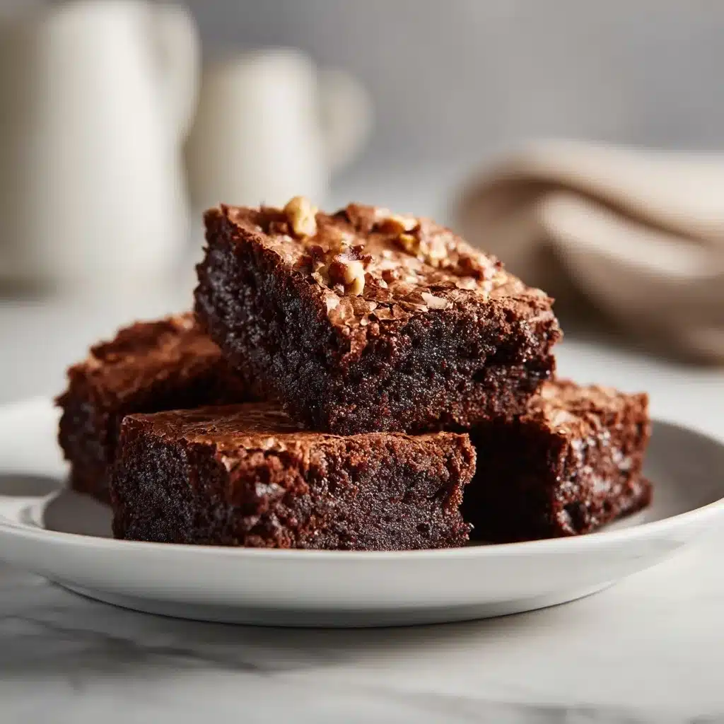 Brownies fondants au chocolat