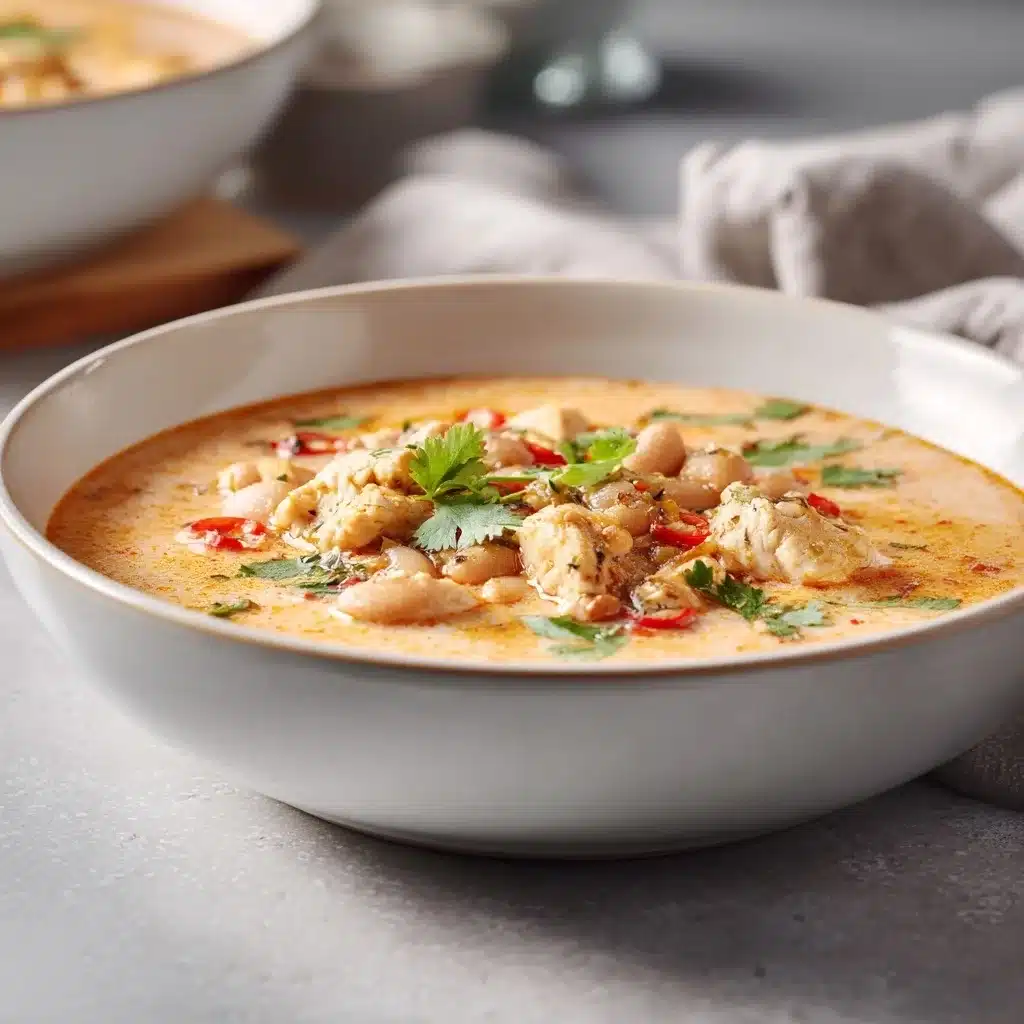 Chili au Poulet Blanc : Recette Crémeuse à la Mijoteuse