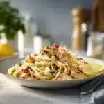 Pâtes au poulet au citron : une recette crémeuse et rapide 3 Pâtes au poulet au citron : une recette crémeuse et rapide